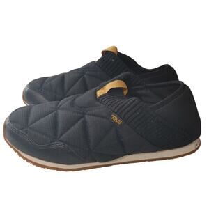 Teva Booties Shoes ReEmber Quilted Black Sz 10 Women